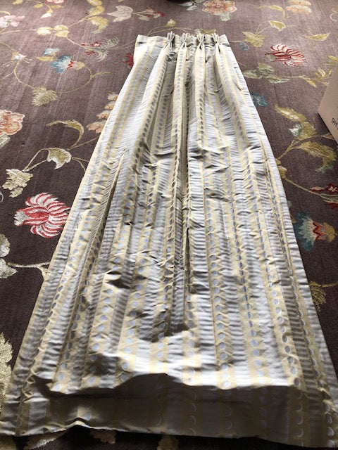 Custom Silk Drapes