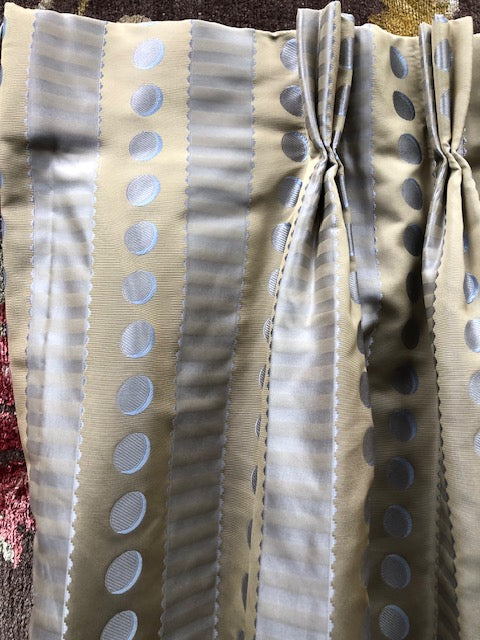 Custom Silk Drapes