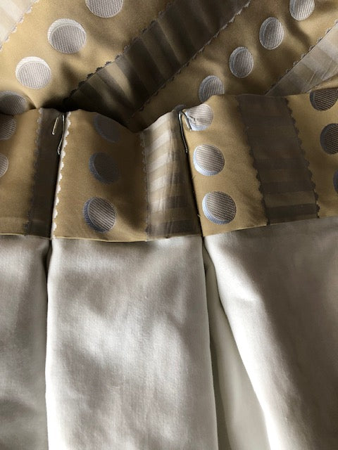 Custom Silk Drapes