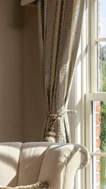 Custom Silk Drapes
