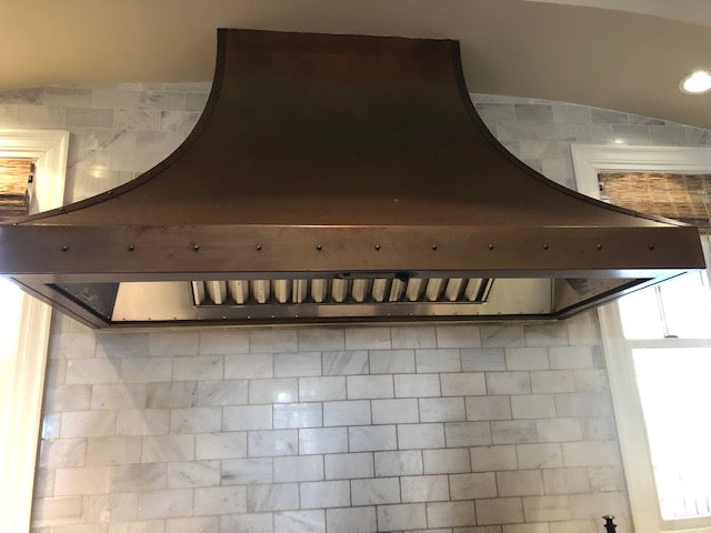 SOLD Copper Kitchen Hood
