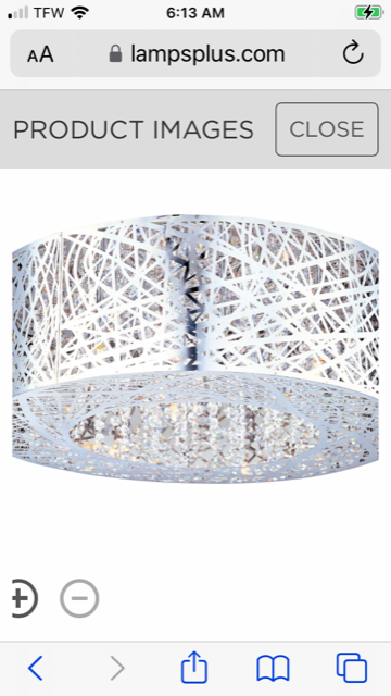 Ceiling Mount Light Fixture