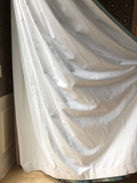 Custom Silk Drapes