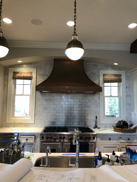 SOLD Copper Kitchen Hood